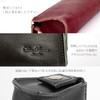 Dom Teporna Pen Case, Pencil Case, Genuine Leather, Slim, Stylish,