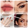 100 Pcs Disposable Lip Wands Applicator, Premium Lipstick Brush Stick,Eye