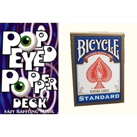 Pop Eyed Popper Deck Bicycle (Red)