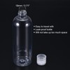 PATIKIL 300ml Squeeze Bottles, 2 Pack Refillable Dispensing Bottles Plastic