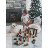 QToys USA Tree Blocks 106 pcs