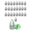 Toasis Fishing Rubber Core Weights Removable Rubber-core Sinkers (5g/0.17_Oz-25pcs)