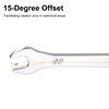 sourcing map Thin Open End spanners SAE, 3/8x7/16 Inches, Slim