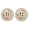 SING F LTD Spiral Stitched Cotton Buffing Polishing Wheel for