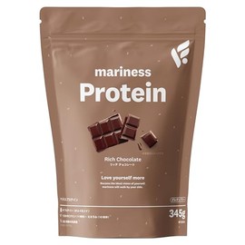 MARINESS マリネス プロテイン 約15回分 リッチチョコレート ソイ ダイエット ホエイ 345g 国内製造