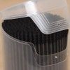 [SS62] Black disposable cotton swab sanitary cotton swab earwax wax 200 units / [에스에스62]검정일회용면봉 위생면봉 귀지청 200개