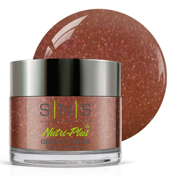 SNS Nail Dip Powder, Gelous Color Dipping Powder - Are U Talkin Ta Me? (Wine/Brown, Cream Finish) - Long-Lasting Acrylic Nail Color Lasts 14 Days - Low Odor & No UV Lamp required - 1 oz