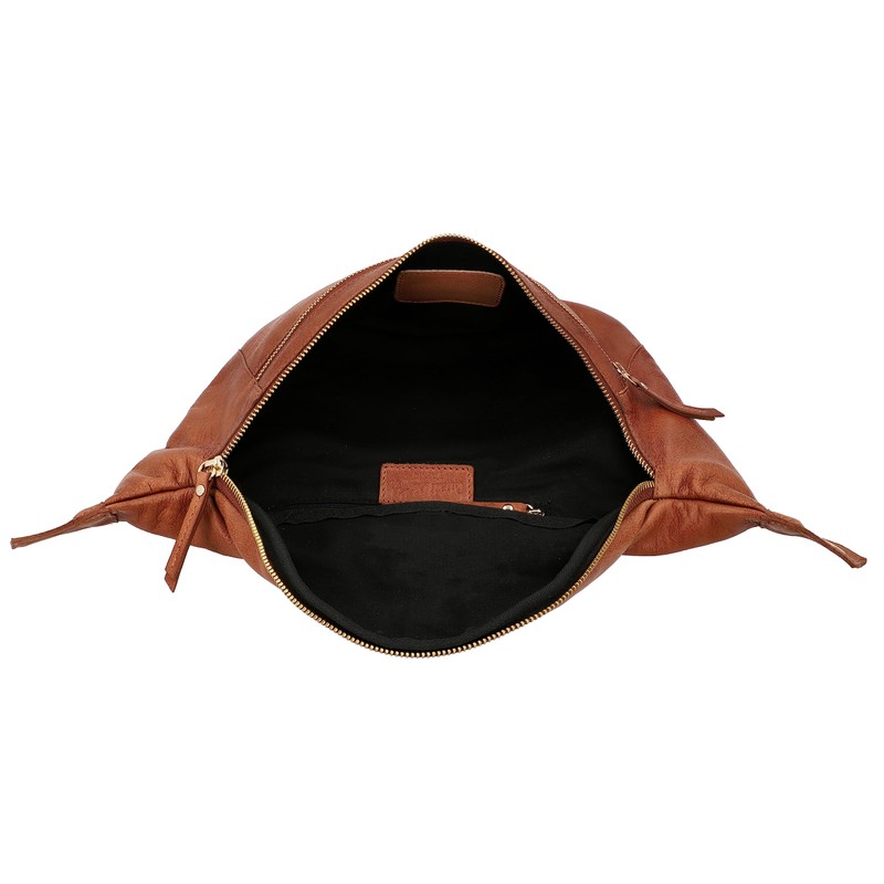 Gusti Freya Leather Belt Bag for Men and Women, Waist