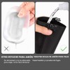 Funda impermeable para jabón de viaje con bolsa de malla,