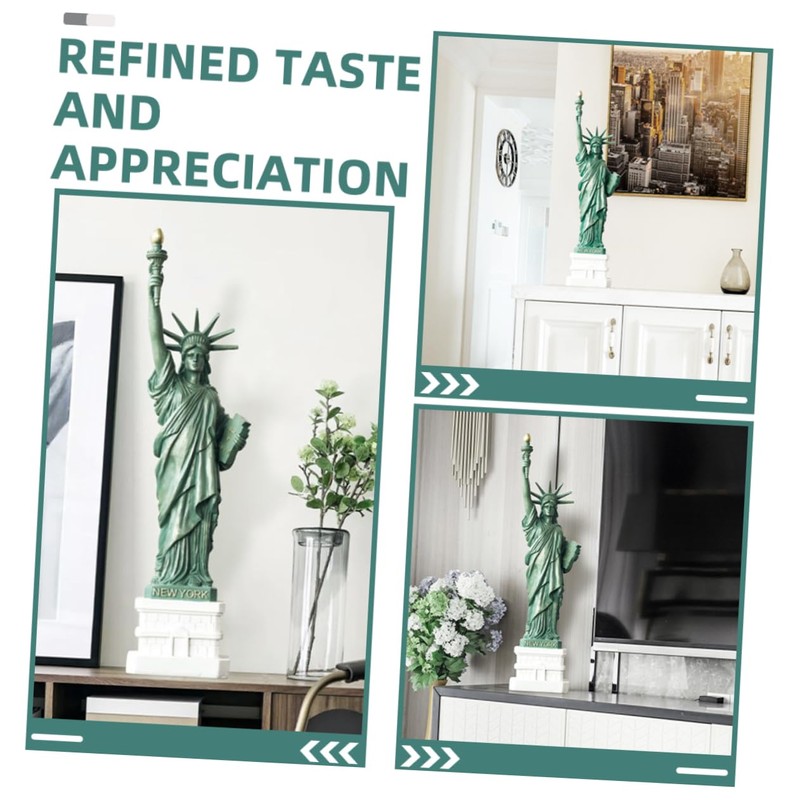 CORHAD Statue of Liberty Sculpture Resin Model for Household Adornment