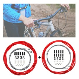 Kit Cables De Freno Y Cables Cambio Velocidades Bicicleta