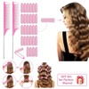 Hair Roller Set with Rat Tail Combs 28 Foam Rollers
