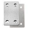 TOPPROS Pack of 20 Flat Metal Straight Brace Bracket 0.06inch