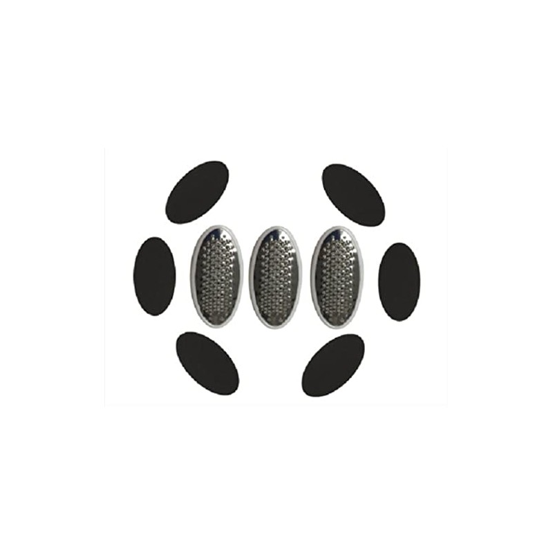Foot Egg File Professional Replacement Emery Pads Blades
