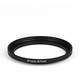 51 mm - 57 mm Filter Adapter Step-Up Adapter Filter Adapter Step Up 51-57