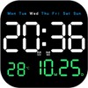 LED Digital Clock, Wall Clock, Silent, Wall Clock, Alarm Clock,