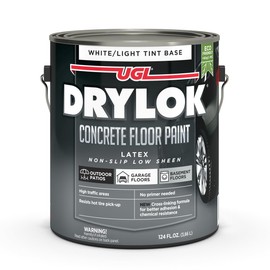 Drylok 43113 Concrete Floor Paint, Non-Slip White/Tint, Gallon - Quantity 2