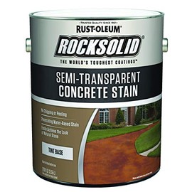 1 gal Rust-Oleum 239418 Tint Base RockSolid Semi-Transparent Concrete Stain