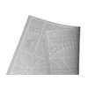 Self-Healing Patchwork Cutting Mat 63 x 47 cm with Grid
