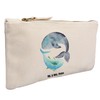 Mr. & Mrs. Panda Whale & Tuna Make-Up Bag, White,