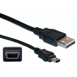Unbranded/Generic USB 2.0 A Male to Mini 5 Pin B Data Charging Cable Cord for GPS Camera MP3 MP4