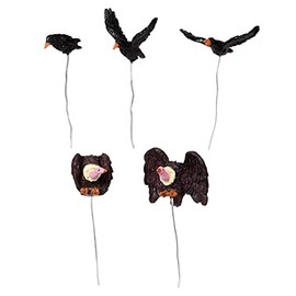 Lemax Spooky Town Assorted Birds Set of 5 # 84816