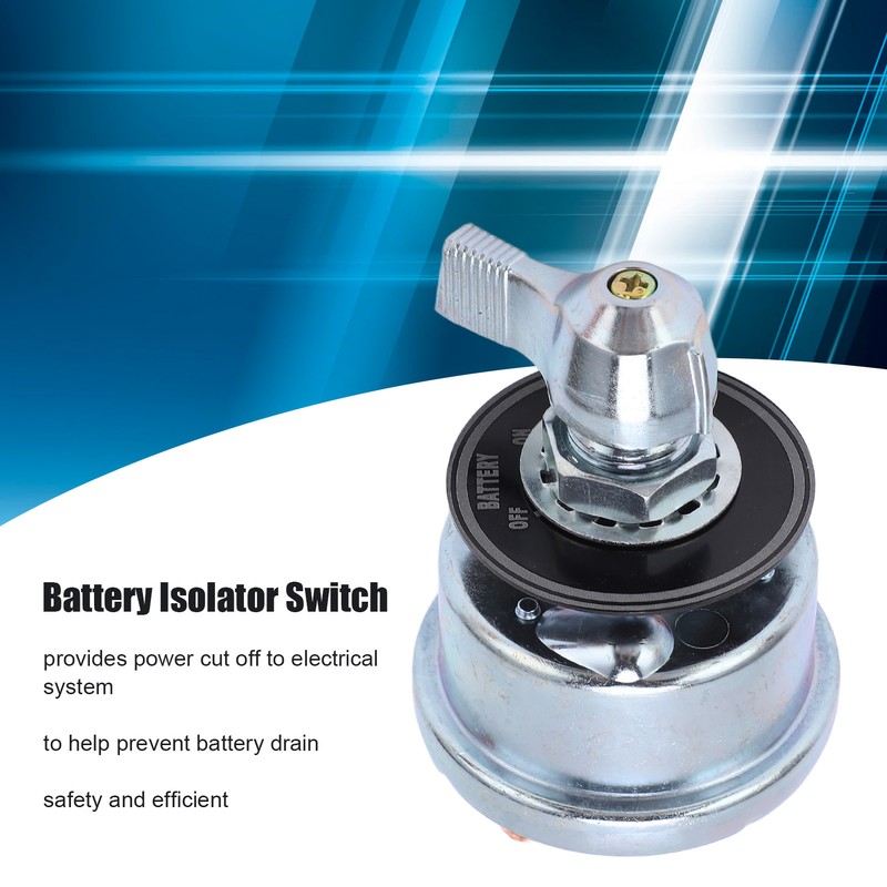 Master Battery Disconnect Switch Metal Battery Power Cut Isolator Killer