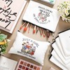 Cosblank 8 Pcs Book Club Gifts Book Lovers Makeup Bag