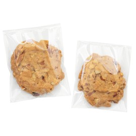 Cookie Bags for Packaging,4x6 Inches Clear Self Sealing Cellophane Bags Self Adhesive Individual Cookie Bag for Gift Giving,100 Pieces