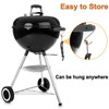 DELSbbq Cast Iron Barbecue Universal Grill Grid Lifter, 8 inch