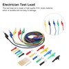 Test Lead Kit PVC Brass Testing Cable Set Electrical Conductivity
