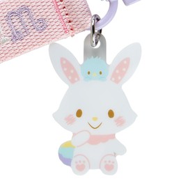 Sanrio Logo Embroidery Tag Keychain Character Award First Batch Wish Me Mell Mel-chan WISH ME MELL 5.1×1.6×0.3 in Character 306321