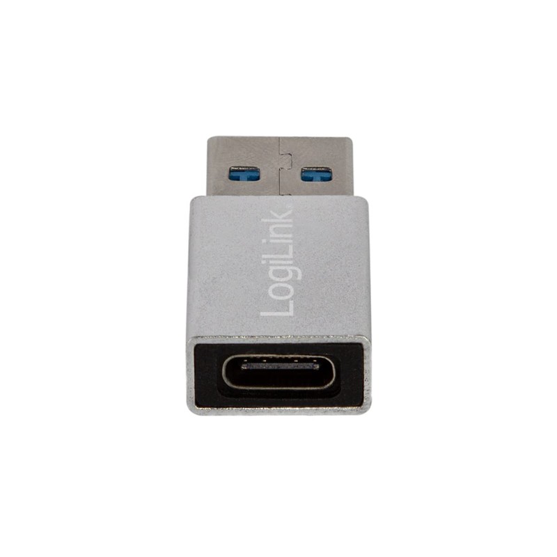 LogiLink USB 3.2 Gen1 Type-C Adapter, USB-A (Male) to USB-C