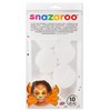 Snazaroo 1198928 Sponge Set of 10 Semicircle Sponges, Fine-Pored for