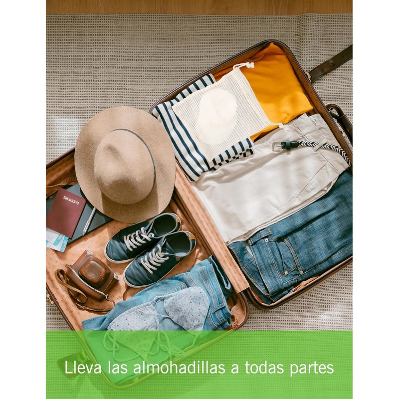 20 Piezas Almohadillas Desmaquillantes Reutilizables, Rondas de Limpieza de Lavado