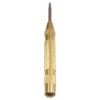 HTS 102A9 5" Brass Automatic Center Punch With Hardened Steel