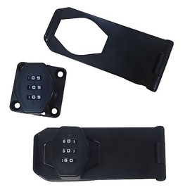 Hinged Password Lock - Black Locker Storage Drawer