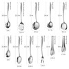 304 Stainlss Steel Kitchen Utensils Set, 11 Pcs Long Metal
