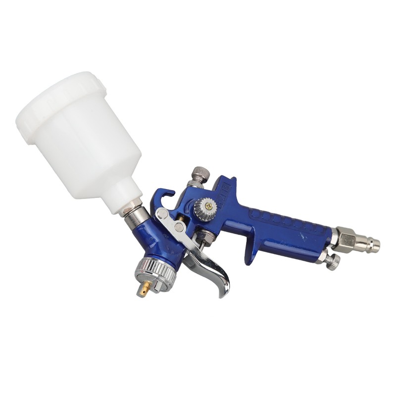 Air Spray Gun HVLP Gravity Feed Pneumatic Paint Sprayer Spraying