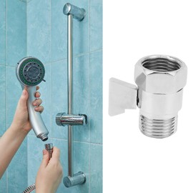 Shower Shut Off Valve - High Heat Resistance, Good Airtightness, Leak-Proof Knob Installation for Pipes, Heads and Bathroom