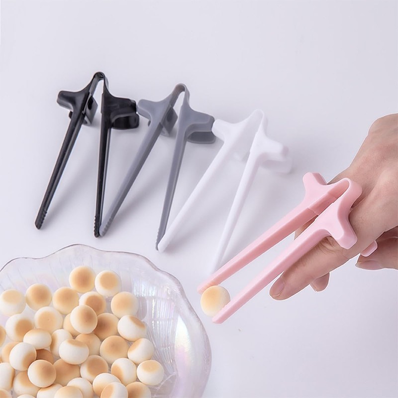 4 Snack Fingers, Game Chopsticks, Snack Tongs, Snack Tools, Keep