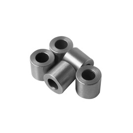 Mild Steel Spacer 3/4" OD x 3/8" ID x Choose Your Length, Round Spacer Unthreaded Standoff Bushing Plain Finish, Fits Screws Bolts 3/8" or M10 by Metal Spacers Online (11/16" Length, 100 Pack)