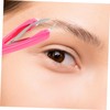 Baluue Eyebrow Tweezers Automatic Brow Shaping Clamp Precision Eyebrow Trimmer