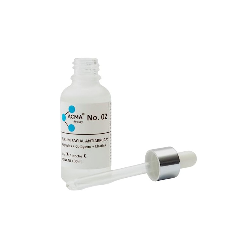 02– Serum Facial Antiarrugas para Día y Noche con Colágeno,