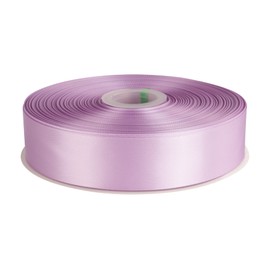 1-1/2" Inch Double Faced Satin Ribbon Solid Polyester Ribbon for Gift Wrapping, Crafts, Hair Bows, Wedding Party Decaration, Baby Shower Decoration Floral Arrangement (100 Yards, Lt. Orchid)