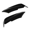 2pcs Front Bumper Vent Canard Splitter Left Right ABS Wind