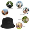 Tuopuda Unisex Cotton Fishing Hats, Bucket Hat, Foldable Outdoor Summer