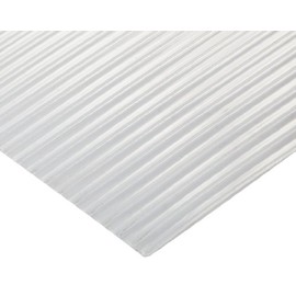 Dynalon 404225-0001 Clear Heavy Weight Polyethylene Ribbed Matting with Lab Shelf and Bench Liner,50' Length x 30" Width x 0.036" Thick, For Lining Shelves and Drawers (Pack Of 1)