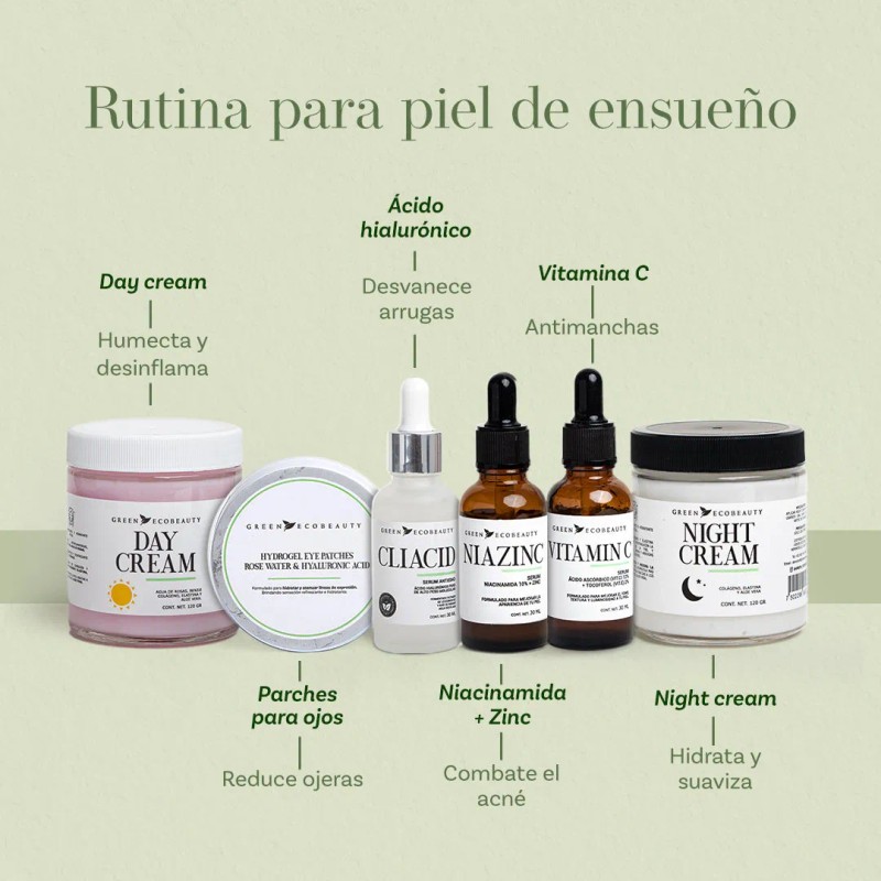 Parches Para Ojeras: De Té Verde Y Agua De Rosas