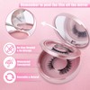 FADLASH Magnetic Eyelashes with Applicator 2 Pairs Waterproof Cat Eye